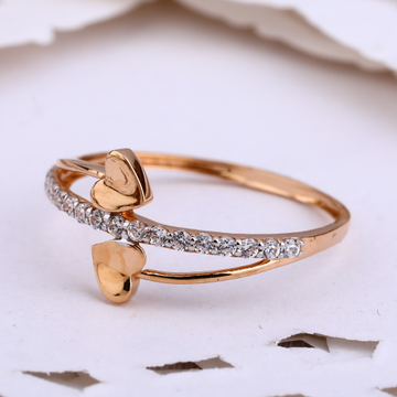 18KT Rose Gold Gorgeous Women's Ring RLR615