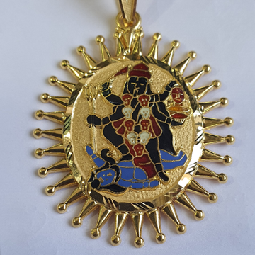 22K GOLD MINA MAHAKALIMA PENDANT by 