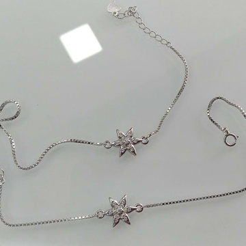 925 Silver  Delicate Star Designer Payal / Anklet... by 