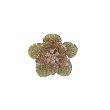 925 Silver Floral Rings SLR044