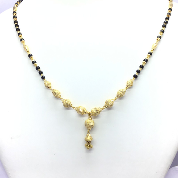 DESIGNING FANCY GOLD VERTICAL MANGALSUTRA by 