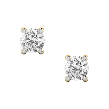 Diamond Unique 14K Gold Earrings MDER28