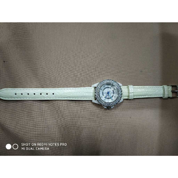 92.5 sterling silver antique white belt watch MS-W... by 