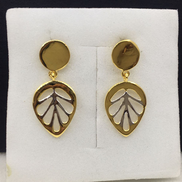 18k Yellow Gold Fine Design Earrings by 