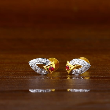22CT Gold Delicate Ladies Tops Earrings LTE253