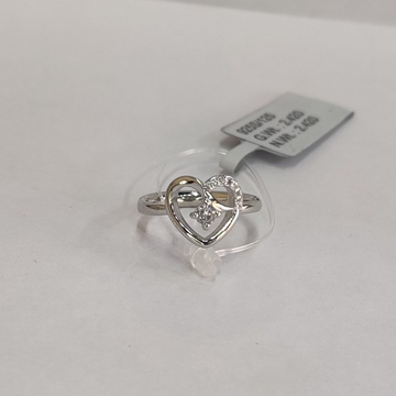 Pj-925S/125 925 sterling silver Cz Heart ring by 