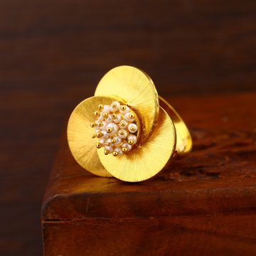 916 Gold CZ Antique Exclusive Ladies Ring LAR161