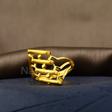 916 Gold Hallmark Gorgeous Ladies Plain Ring LPR51...