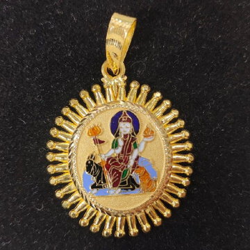 Jahu Ma Sury Kiran Mina Pendant by Saurabh Aricutting