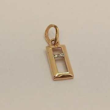 18k gold diamond pendant by 