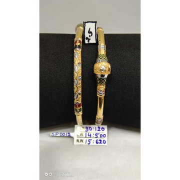 916 Singel Pipe Beads Kadli by Ruchit Jewellers