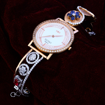 18KT Rose Gold Stylish Hallmark  Watch RLW127