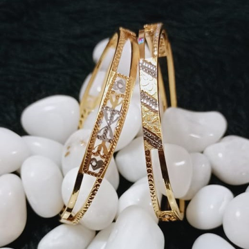 916 Gold Daily Wear Bangles by 