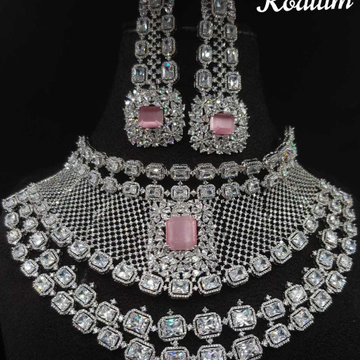 diamond necklace set#353