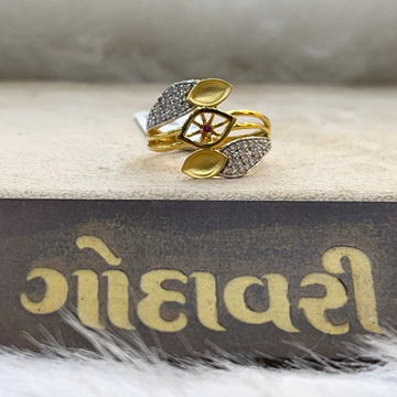 22k gold girl classic ring by Shree Godavari Gold Palace