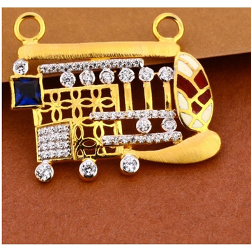 22 carat gold hallmark mangalsutra pendants RH-LP3...