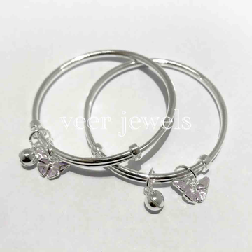 99.9 sterling silver Baby kadli by Veer Jewels