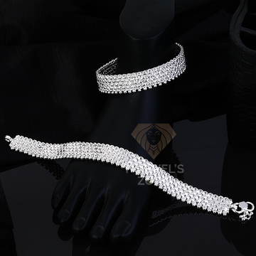 Silver Kutchi Payal-Touch(70,80) by Jewels Zone