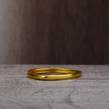 22ct Gold Plain Ring LPR169