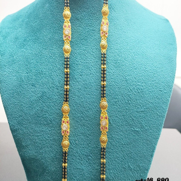 916 Gold Antique Mangalsutra by Suvidhi Ornaments