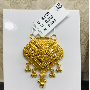 22 carat gold ladies mangalsutra RH-MN765