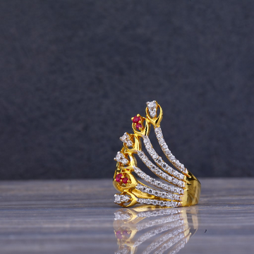 22kt Good Exclusive Cz Ring LLR74