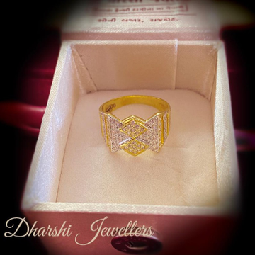 22K Gold Diamond designer Ring by 