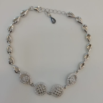 Sterling silver ladies loose bracelet by 