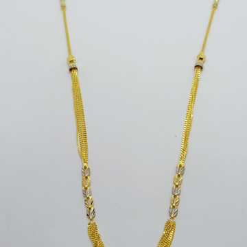 916 Unique gold dokiya Chain by Suvidhi Ornaments