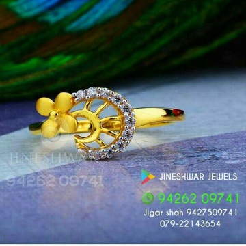 Exclusive Cz Fancy Ladies Ring LRG -0336