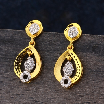 22 carat gold ladies earrings RH-LE921