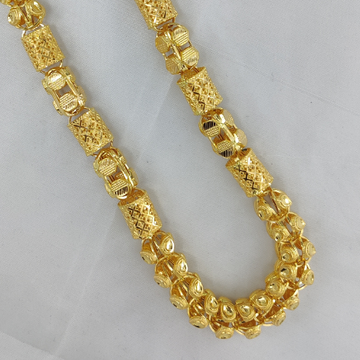 916 gold fancy gent's super hollow chain