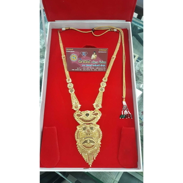 22k 91.6 gold Long Necklace by 