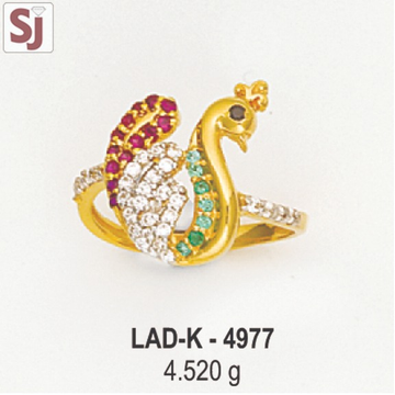 Peacock Ladies Ring Diamond LAD-K-4977