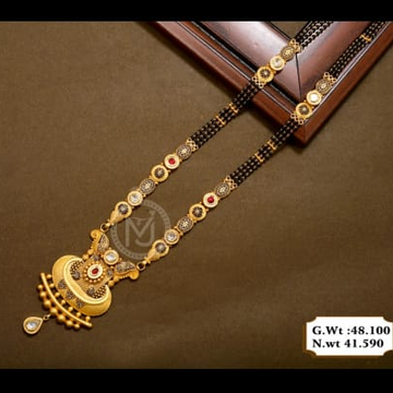 22k(916)gold ladies antique mangalsutra by Sneh Ornaments