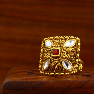22ct Gold Classic Antique Ring LAR79