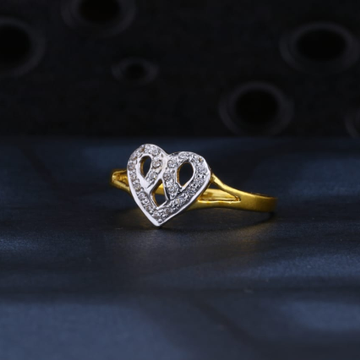 916 Gold CZ Hallmark Gorgeous Ladies Ring LR1374