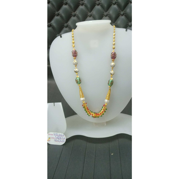 22 Ct Gold Rear Fancy Mala by Celebrity Jewels