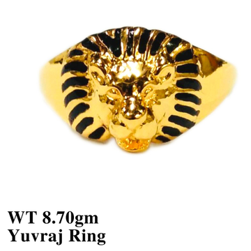 22K Yuvraj Lion Ring by 