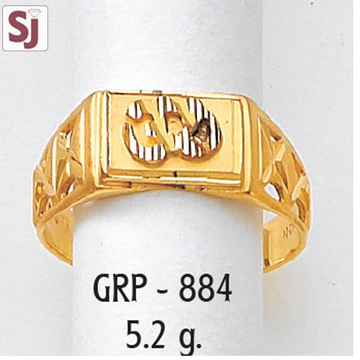 Om Gents Ring Plain GRP-884