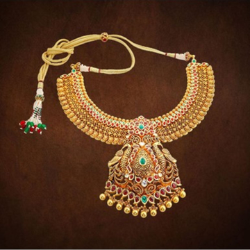 22k Gold Regal Traditional Necklace