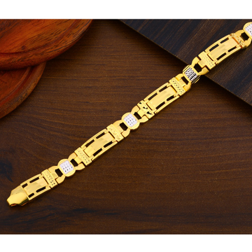 22CT Plain Gold Classic Gentlemen's Bracelet MPB26...
