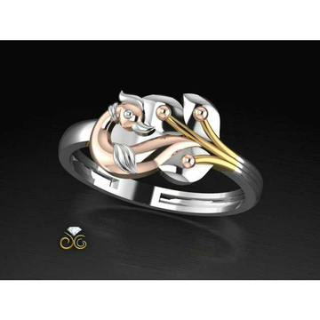Rose Gold Peacock & Duck Toe Ring Bichiya(Vichiya)... by 