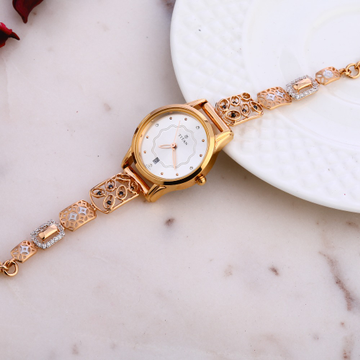 18k rose gold attractive  watch by 