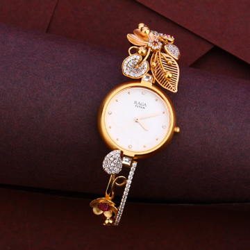 18KT Rose Gold Fancy Hallmark Women's Watch RLW211