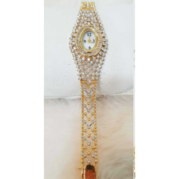 18k Ladies Fancy Gold Watch G-2925