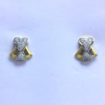 designed fancy gold earrings by 