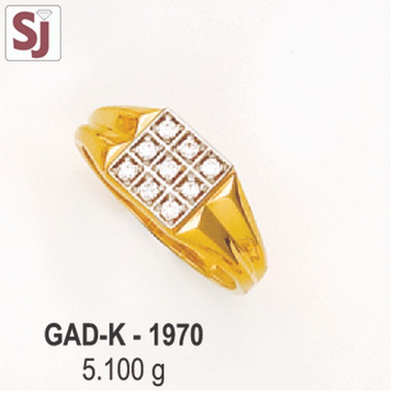 Gents Ring Diamond GAD-K-1970