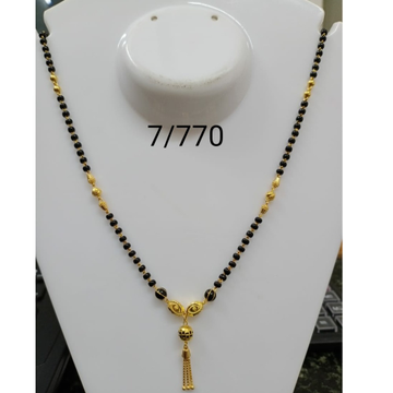 916 gold daliy wear dokiya mangalsutra rh-ms10