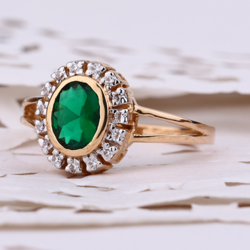 18KT Rose Gold Ladies Ring RLR875